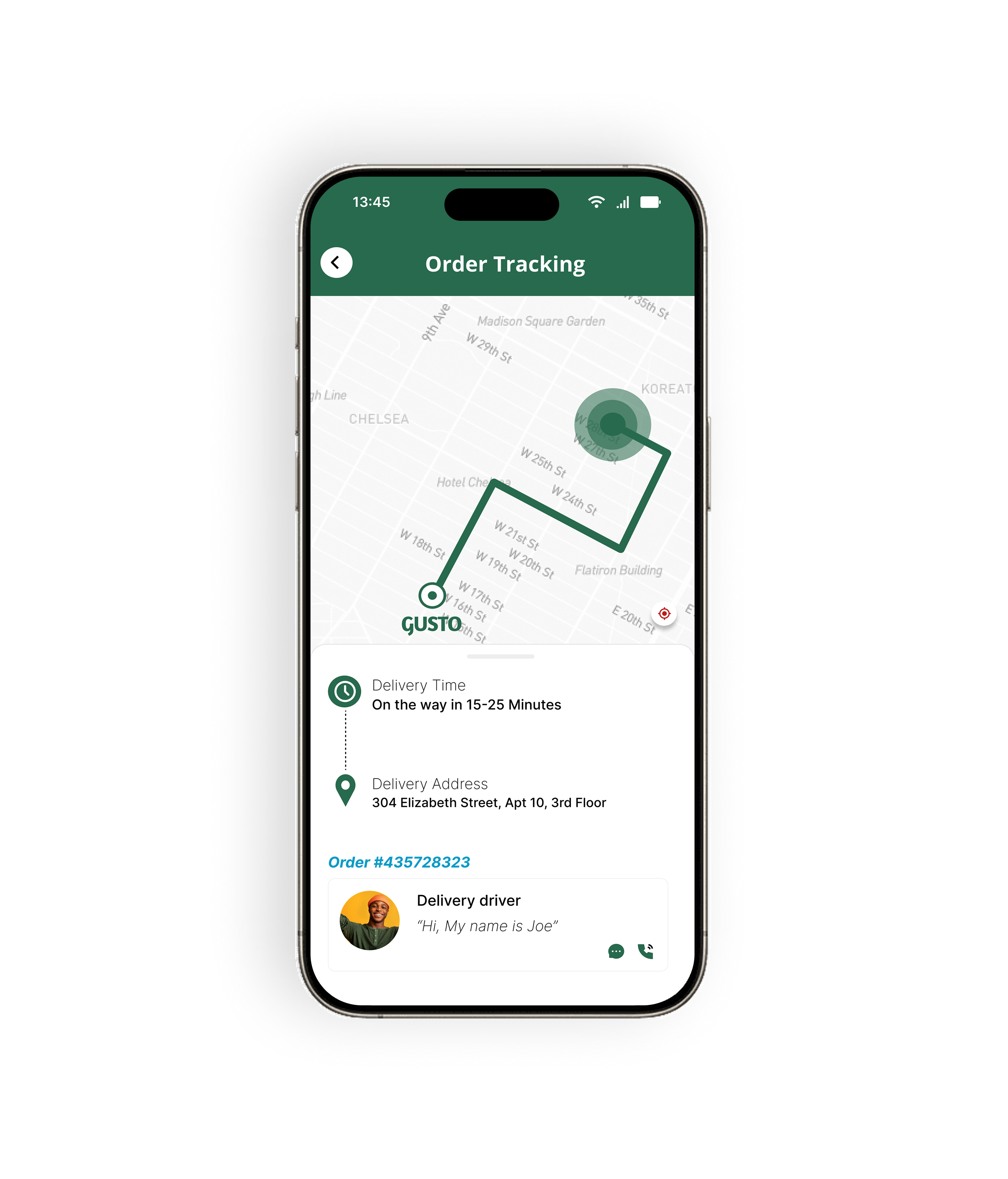 Delivery Tracking